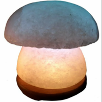 Соляная лампа "Гриб" 3-5 кг цветная